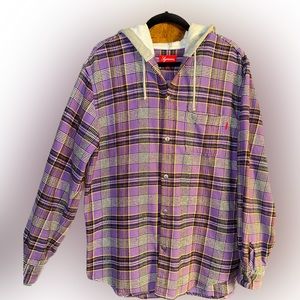 Supreme Hooded Flannel - SS18